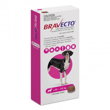 Bravecto 3 Month Very Large Purple Chew